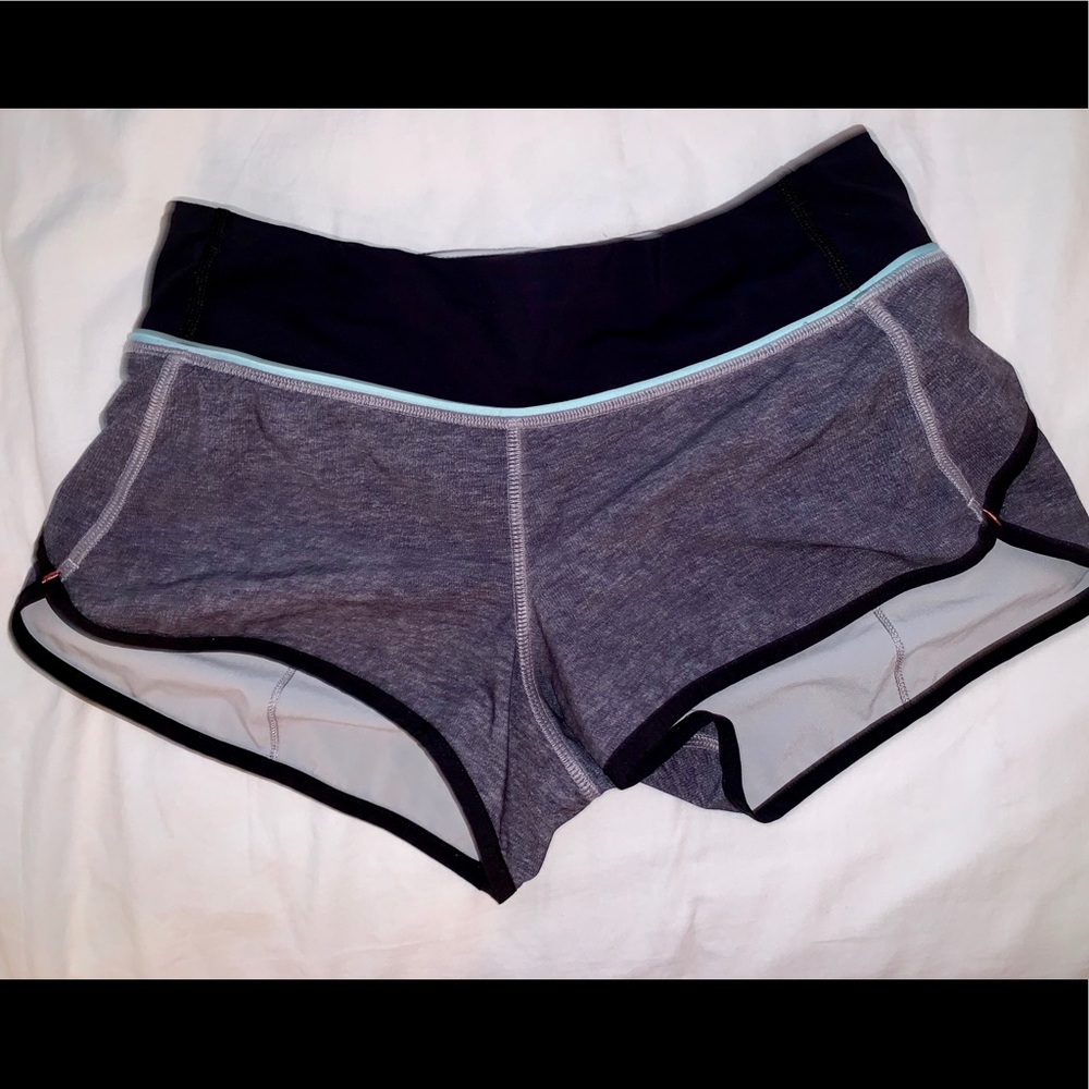 Lululemon Grey Speed Up Short size 4